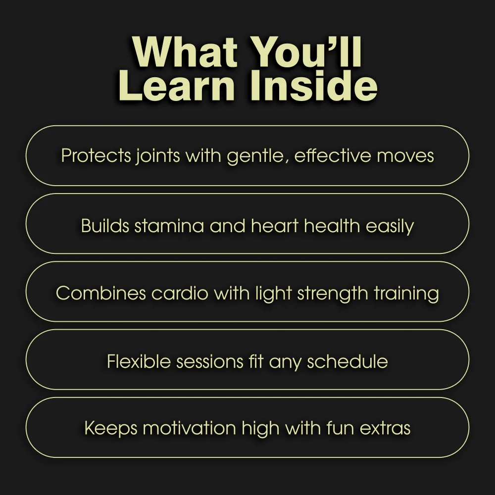 Bounce Less, Burn More: Your Low-Impact Cardio Checklist | Digital Fitness Download for Joint-Friendly Workouts - Image 4