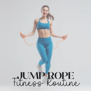 Jump Rope Fitness Routine Guide | Digital Workout Planner | Beginner to Advanced Cardio & Strength Training Program | Downloadable PDF