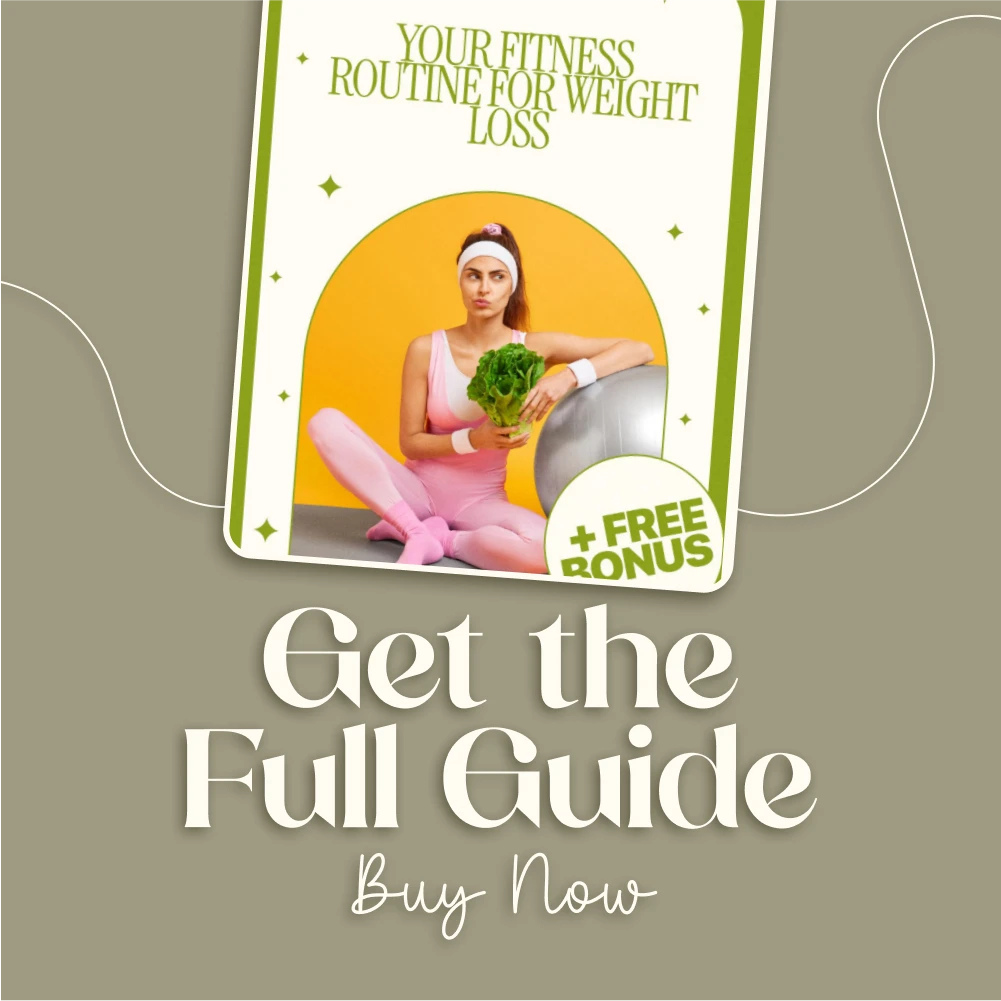 Your Fitness Routine for Weight Loss | Digital Download Guide, eBook & Checklist for Cardio, Strength Training, AI Workout Plans & Motivation - Image 7