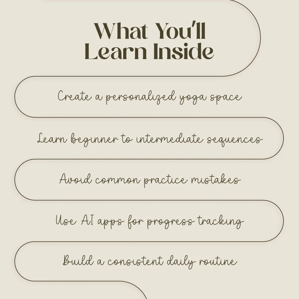 Yoga at Home: Your Personal Guide to Flexibility, Focus, and Fun | Digital Download Guide for Beginners and Intermediate Yogis - Image 4