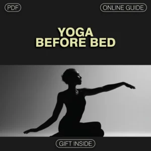 Yoga Before Bed: Your Sleep-Boosting Checklist | Digital Download | Relaxing Bedtime Routine | Yoga Before Bed for Better Sleep | Printable Night Routine Guide