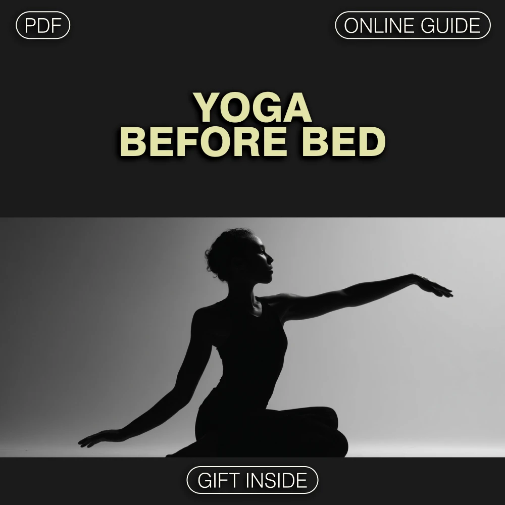 Yoga Before Bed: Your Sleep-Boosting Checklist | Digital Download | Relaxing Bedtime Routine | Yoga Before Bed for Better Sleep | Printable Night Routine Guide