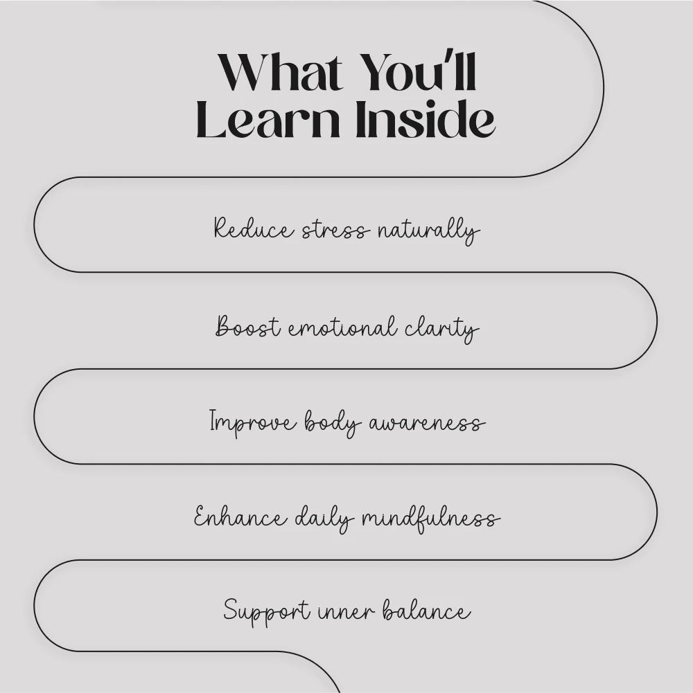 Mindful Movement Checklist for Emotional Well-Being | Digital Download Guide, eBook & Printable Self-Care Resource for Stress Relief, Meditation, Yoga, and Inner Peace - Image 4