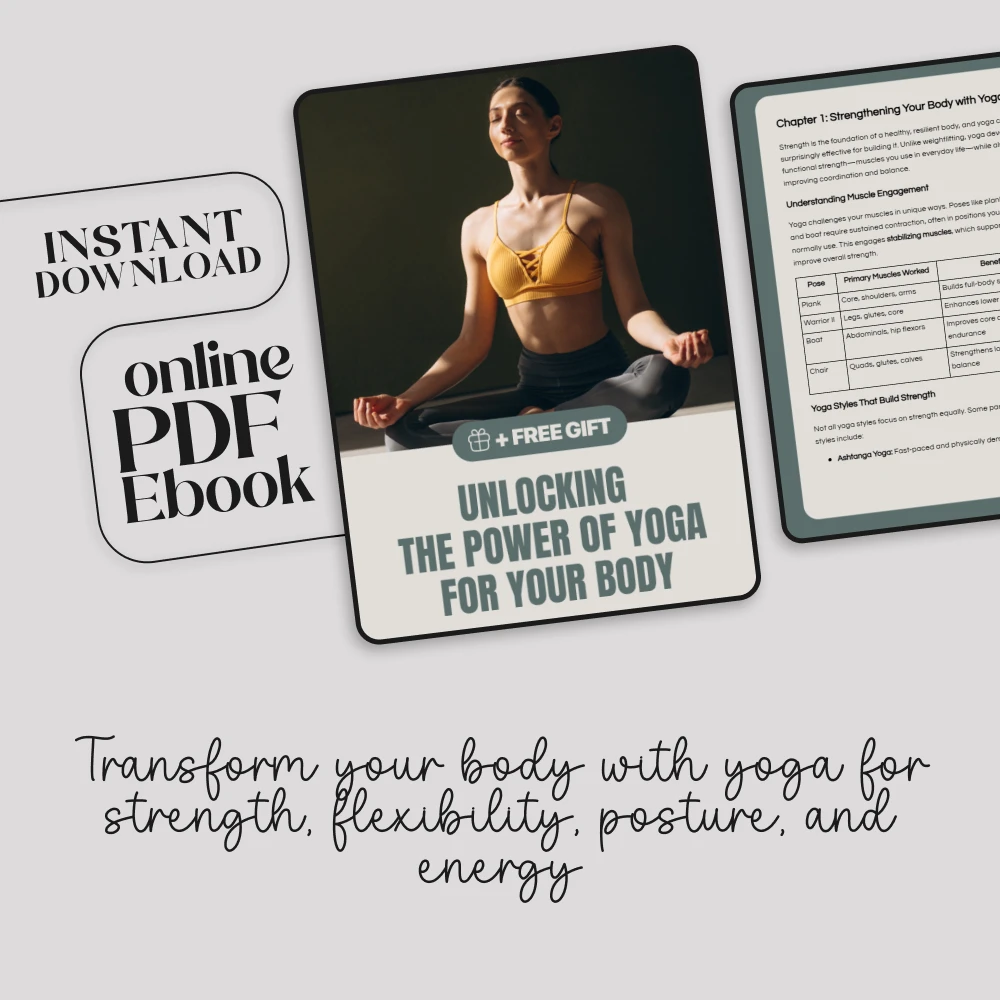 Unlocking the Power of Yoga for Your Body | Digital Ebook Download | Discover What Yoga Can Do For Your Body - Image 3