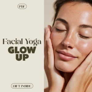 Facial Yoga Glow Up Checklist Digital Download | Facial Yoga Exercises for a Toned, Lifted & Youthful Complexion | Instant PDF Guide