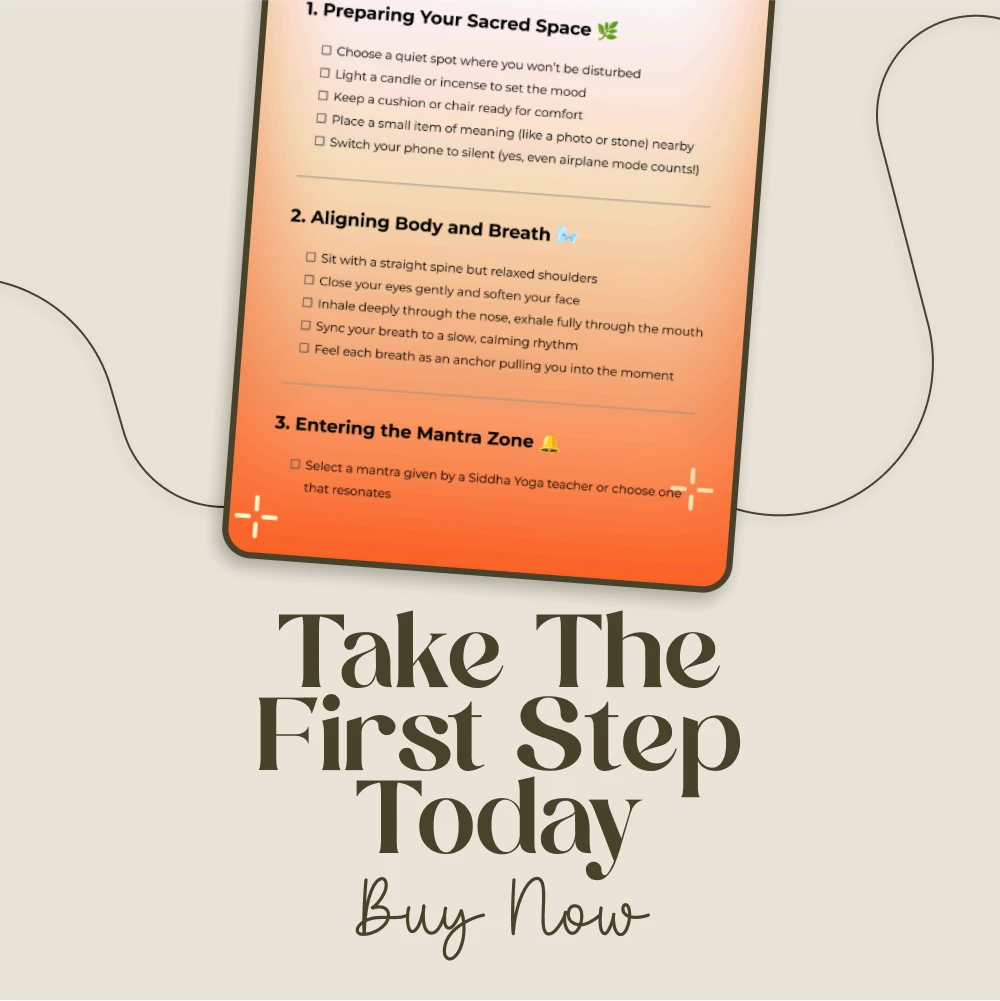 The Playful Path to Siddha Yoga Meditation | Guided Meditation eBook, Mindfulness Workbook, Spiritual Growth Digital Download, Yoga Mantra Practice, Meditation Guide PDF - Image 7