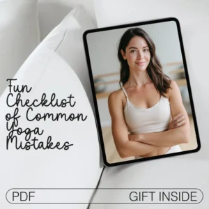Yoga Oops! – Your Fun Checklist of Common Yoga Mistakes | Digital Download Printable Guide for Yogis