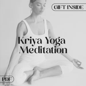 The Kriya Yoga Meditation Checklist | Printable Spiritual Guide for Daily Practice, Breathwork, and Mindfulness Routine | Digital Download for Beginners & Seekers