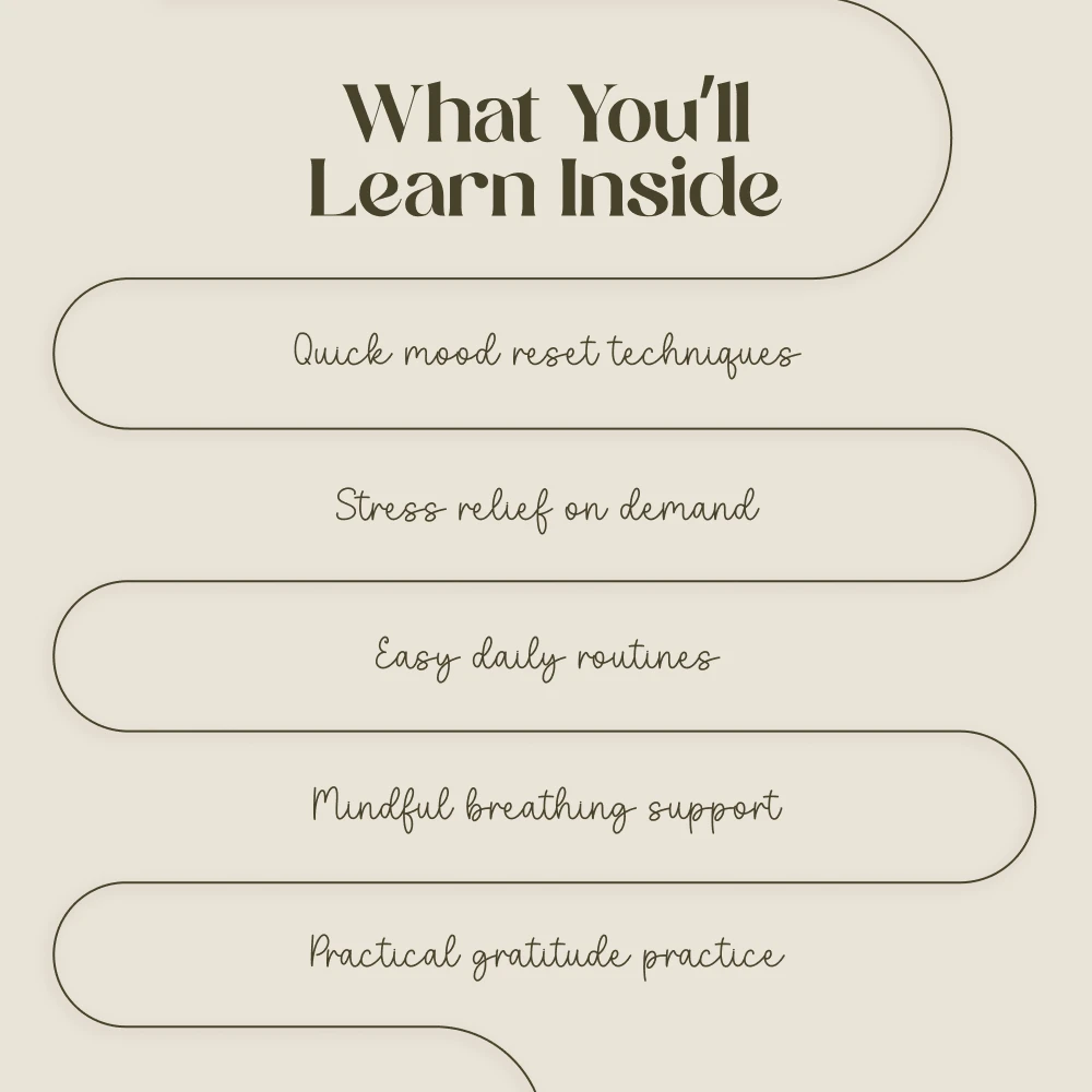 Yoga Checklist for Emotional Balance | Digital Download | Yoga for Emotional Balance and Mood Swings | Mindful Poses & Daily Practices for Stress Relief, Gratitude & Inner Calm - Image 4