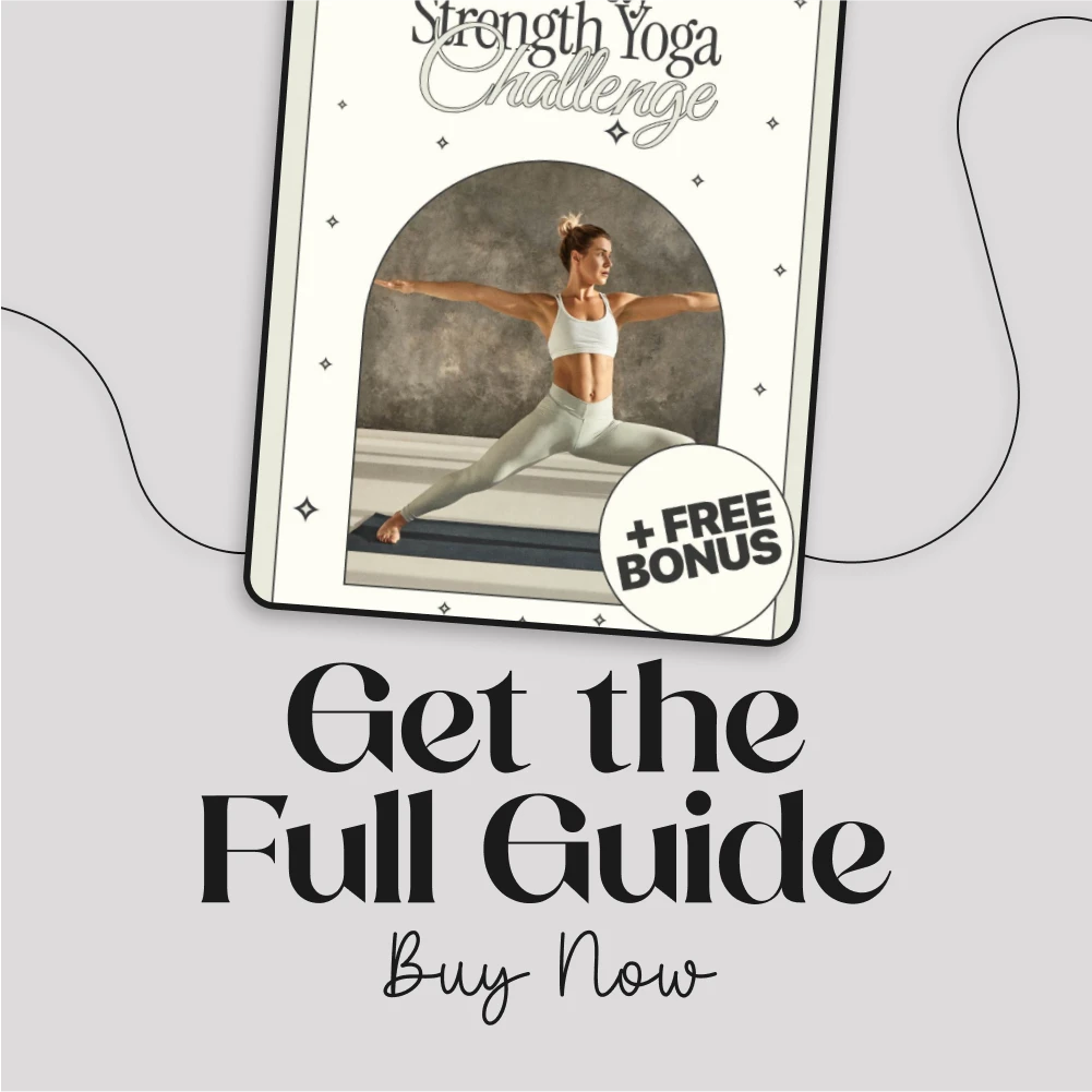 30-Day Strength Yoga Challenge | Digital Download Guide, eBook & Checklist for Building Yoga Strength, Daily Sequences & AI-Guided Routines - Image 7