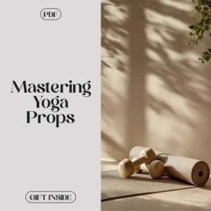 Mastering Yoga Props for Support and Strength | Digital Download eBook, Yoga Guide, Restorative Yoga Checklist, Flexibility & Strength PDF