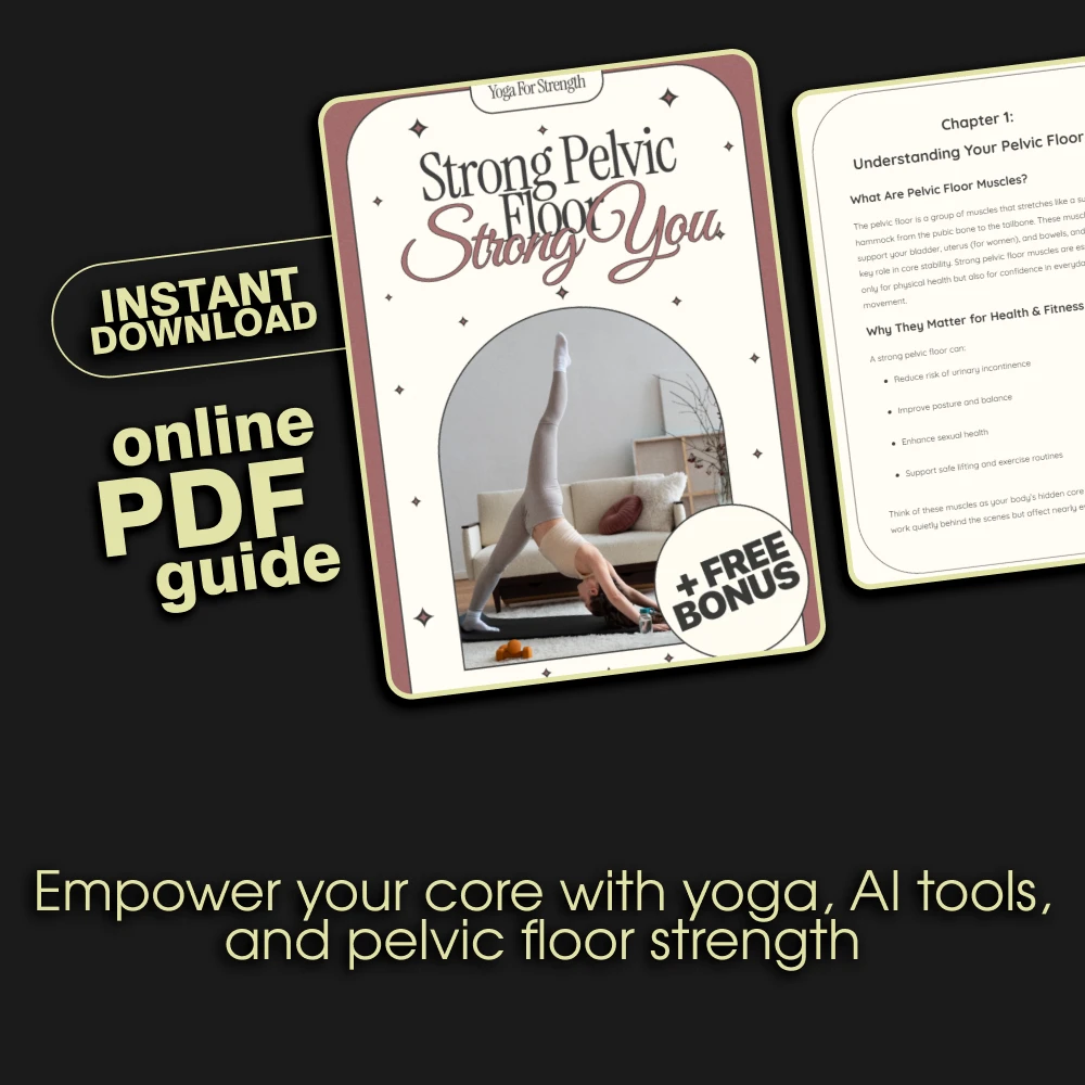 Strong Pelvic Floor, Strong You: Your Ultimate Guide to Pelvic Health with Yoga and AI Support - Image 3