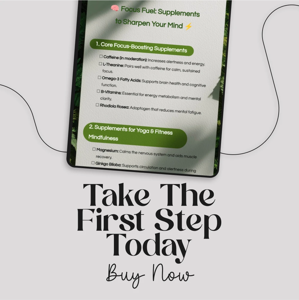 Focus Fuel: Supplements to Sharpen Your Mind – Enhance Focus, Clarity, and Performance with These Essential Supplements - Image 7