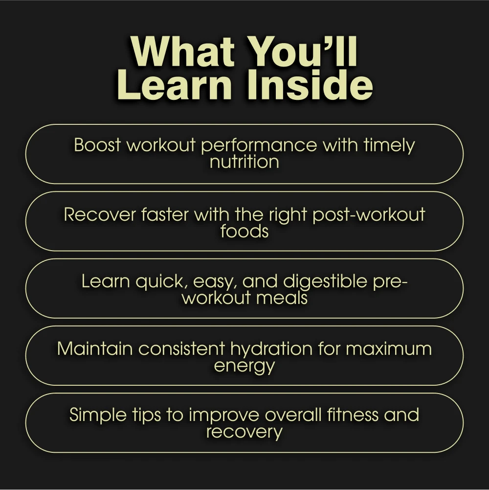 Fuel Up or Chill Out: Your Workout Eating Game Plan - The Ultimate Guide for Pre & Post-Workout Nutrition - Image 4