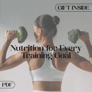 Fuel Your Fitness: Mastering Nutrition for Every Training Goal – Digital Guide on How to Pair Nutrition with Training Goals for Muscle Gain, Fat Loss, and Endurance
