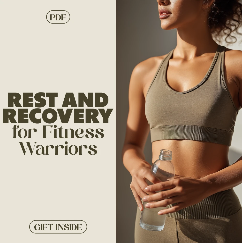 The Ultimate Rest & Recovery Checklist for Fitness Warriors | Digital Download Guide for Sleep, Active Recovery, Nutrition, Mental Wellness & Muscle Repair