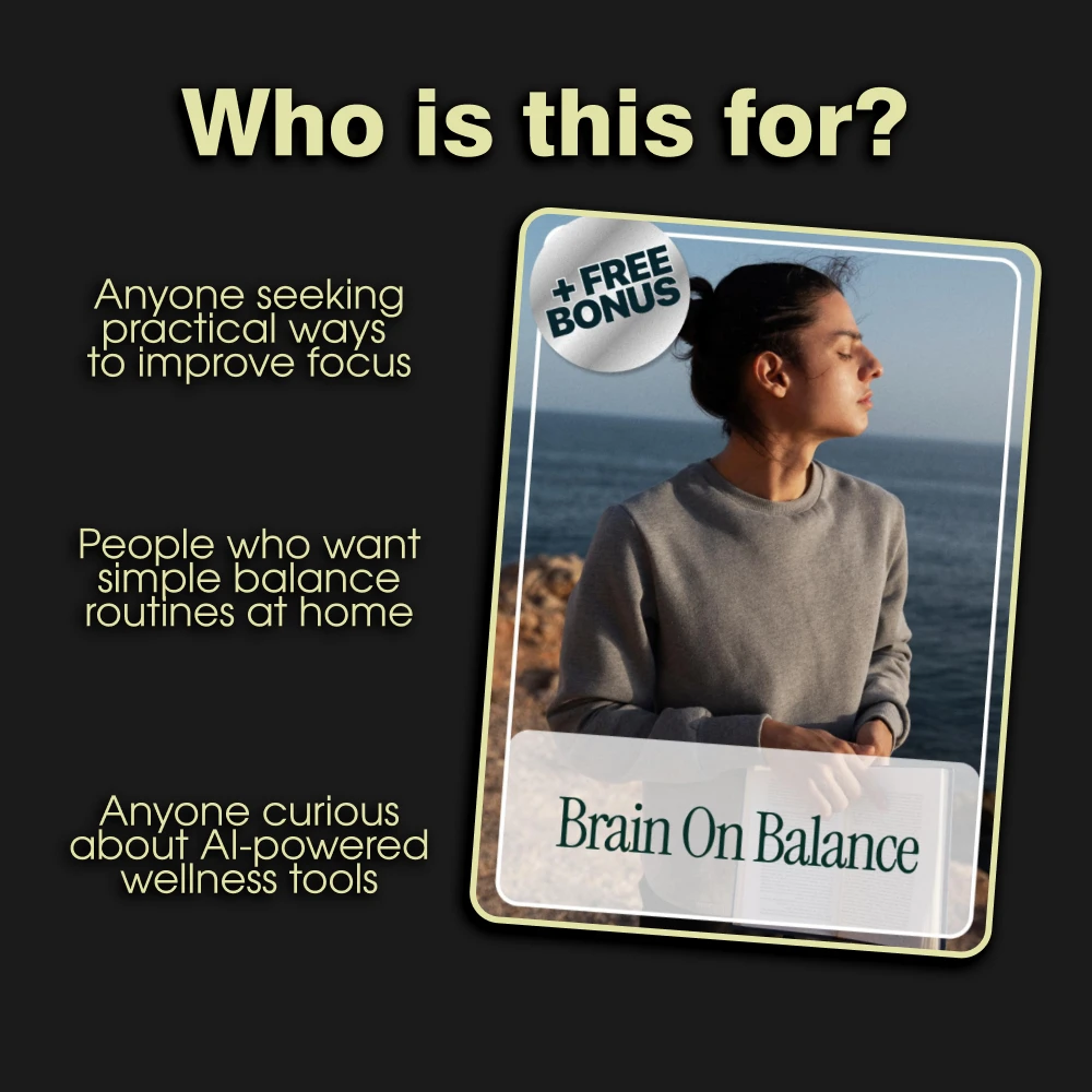 Brain on Balance | Guide for Balance Training for Brain Health, Exercises, Lifestyle Hacks & AI Tools - Image 5