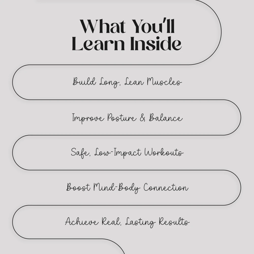 Barre Your Way to Strength & Grace | Ballet Barre Fitness eBook Guide | At-Home Workout Plan for Posture & Toning - Image 4