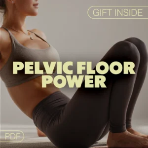 Pelvic Floor Power Guide | Digital Download | Pelvic Floor Workout Exercises for Women’s Health & Core Strength