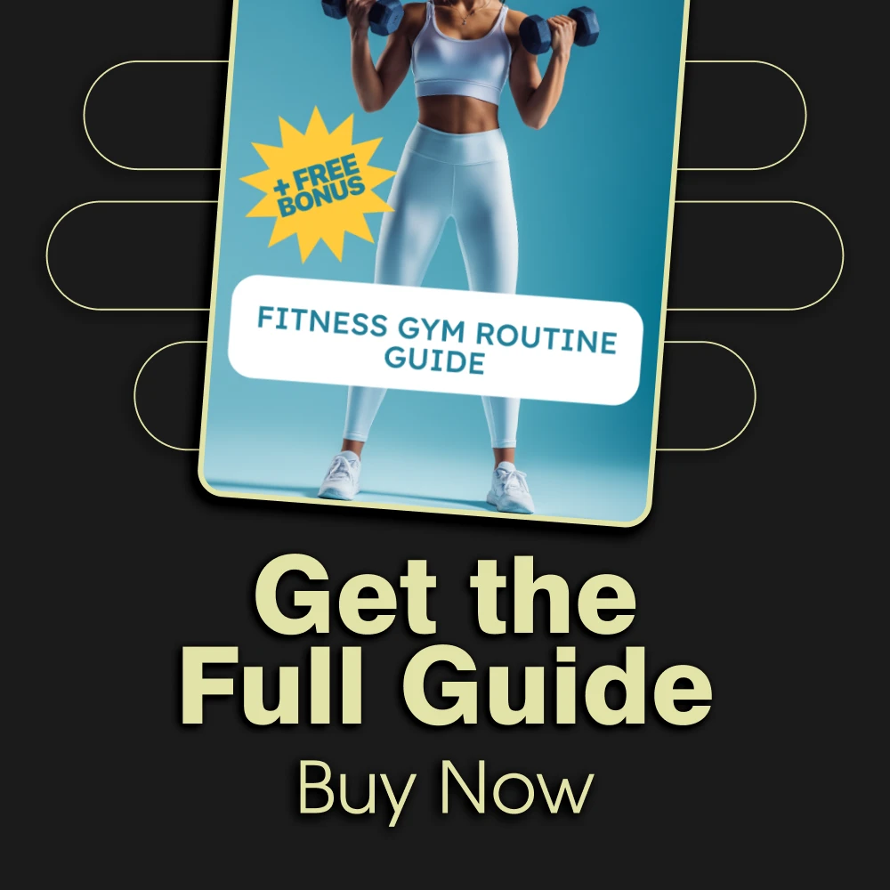 Fitness Gym Routine Guide Digital Download | Ultimate Workout Plan for Strength & Consistency | Beginner to Advanced Gym Training Program - Image 7