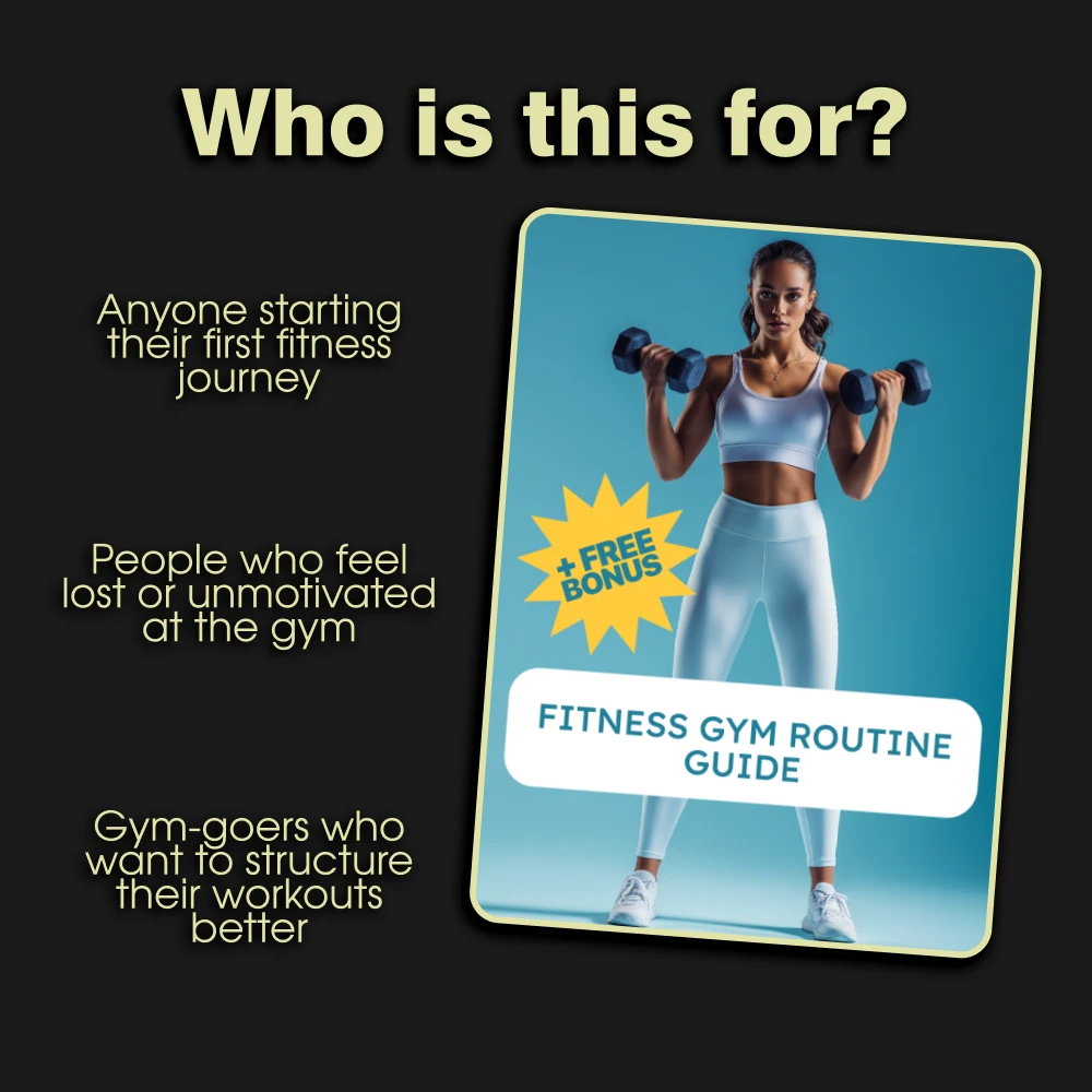 Fitness Gym Routine Guide Digital Download | Ultimate Workout Plan for Strength & Consistency | Beginner to Advanced Gym Training Program - Image 5