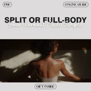 Split or Full-Body? Your Workout Made Simple | Fitness Training Checklist | Digital Download Guide for Beginners, Gym Enthusiasts & Home Workouts | Strength, Size & Endurance Planner