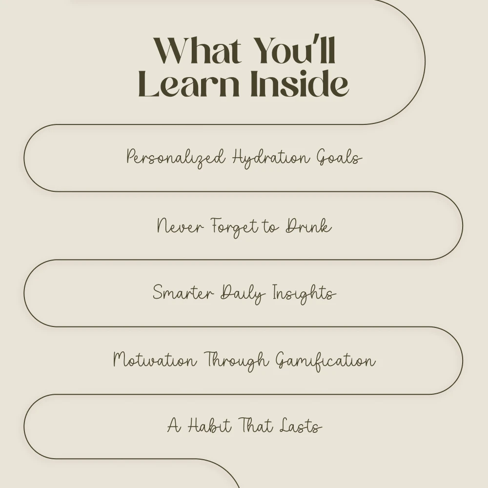 Ultimate AI Hydration Tracking Checklist | Digital Download Guide for Your AI Hydration Tracking System | Smart Water Tracker - Image 4