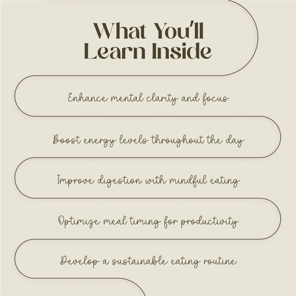 How Slow Eating Supercharges Focus and Energy: A Digital Guide to Boosting Mental Clarity and Productivity - Image 4