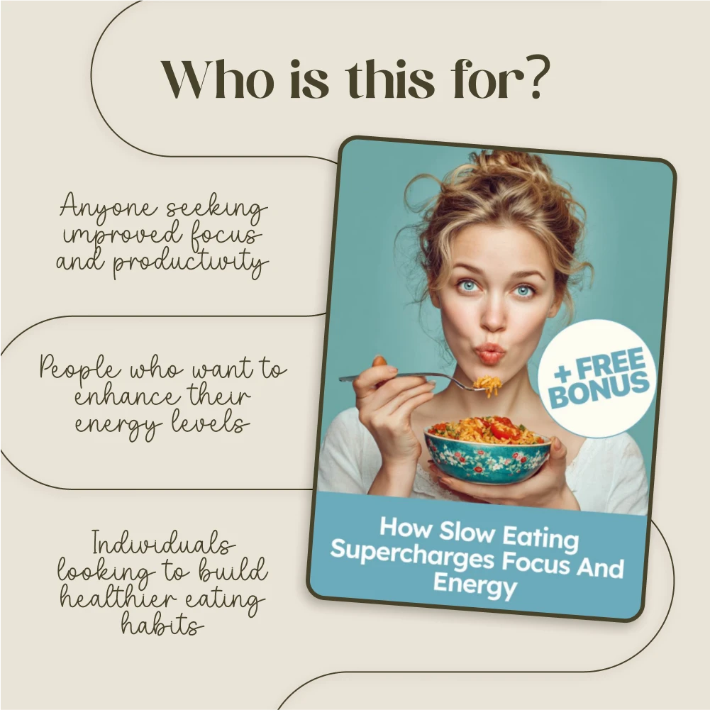 How Slow Eating Supercharges Focus and Energy: A Digital Guide to Boosting Mental Clarity and Productivity - Image 5
