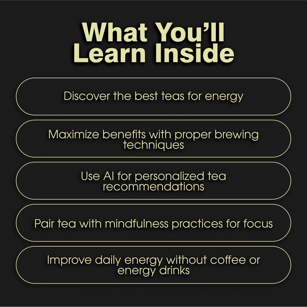 Energy Boost Tea Checklist - Discover the Best Teas for Energy & Wellness - Image 4