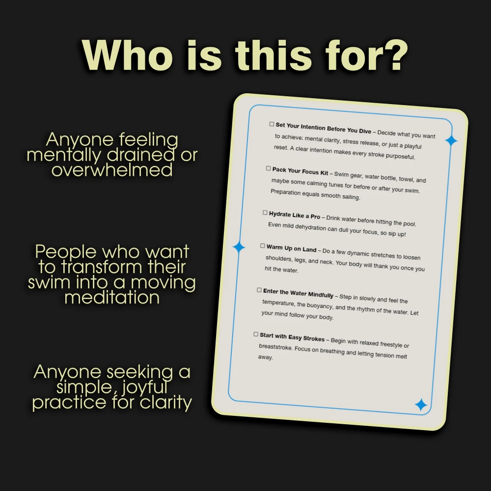 Splash Your Mind Awake: A Digital Checklist for Swimming to Refresh Focus | Mental Clarity & Productivity Guide - Image 5
