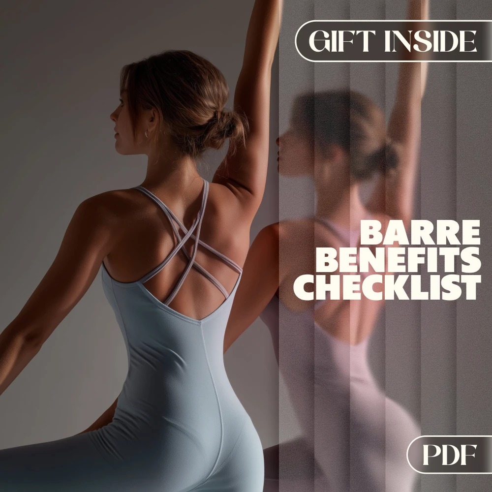 Barre Benefits Checklist | Digital Download PDF | Printable Fitness Guide for Sculpting, Toning, Flexibility, Balance & Endurance | Benefits of Barre Workout