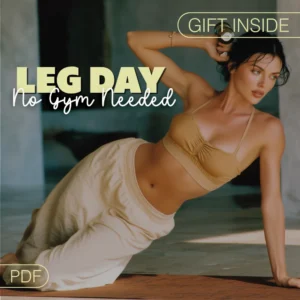 Leg Day, No Gym Needed! 🦵 At-Home Guide for Stronger Legs | Leg Day Workouts at Home eBook