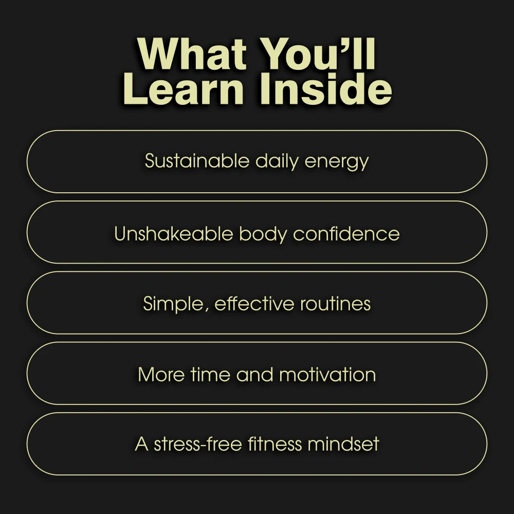 An Easy Fitness Routine for Energy, Confidence, and Daily Balance | Simple Home Workout Guide eBook Download - Image 4