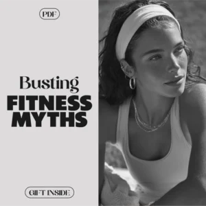 Busting Fitness Myths Checklist | Printable Fitness Guide | Digital Download for Beginners | Healthy Lifestyle eBook | Fitness Motivation & Wellness Planner