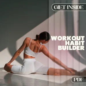 Workout Habit Builder Checklist | How to Build a Workout Habit That Sticks | Digital Download PDF