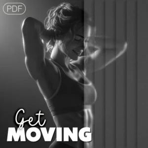 Get Moving: Your Ultimate Workout Plan | Printable Fitness Checklist | Workout Exercises Schedule Digital Download