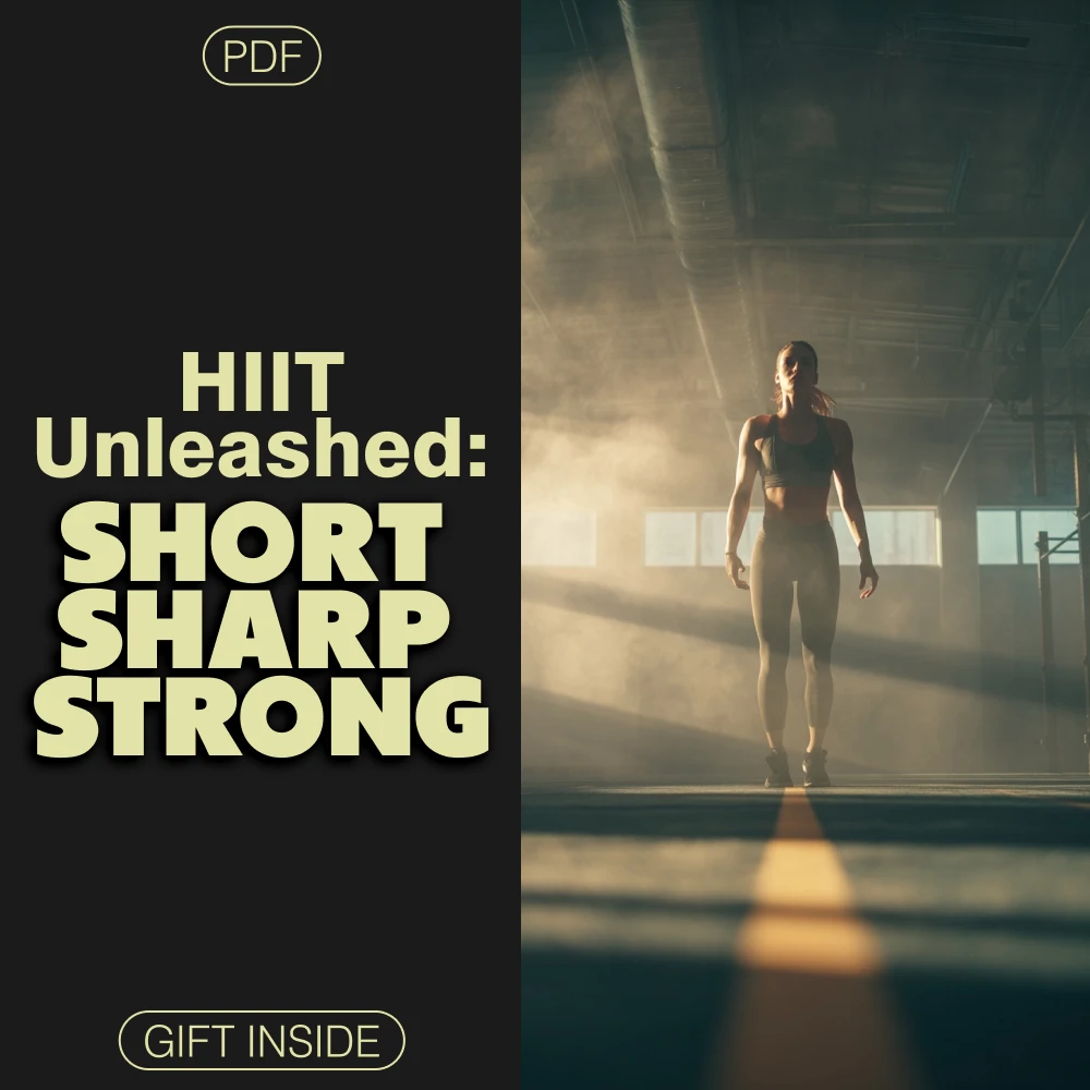 HIIT Unleashed: Short, Sharp, Strong 💪 | High Interval Workout Digital Guide for Fitness Routines, AI Training Prompts & Progress Tracking