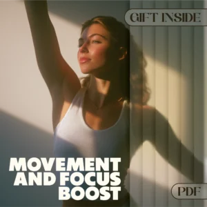 5-Minute Movement & Focus Boost Checklist | Digital Wellness Guide | Instant Download eBook for Energy, Productivity & Mindfulness