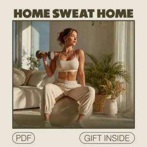 Home Sweat Home: A Digital Guide to Unlocking the Benefits of Exercising at Home – Home Workout Planner & AI Fitness Assistant Tips