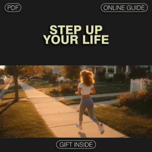Step Up Your Life 🚶‍♀️🌟 | Ebook on the Benefits of Walking 10,000 Steps a Day | Digital Download Wellness Guide