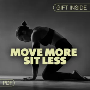 Move More, Sit Less: Simple Exercises to Stay Active All Day | Digital Download eBook, Fitness Guide, Wellness Checklist for Desk Workers & Home Routines