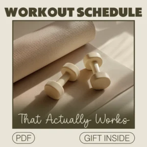Fit Your Life: Designing a Workout Schedule That Actually Works | Fitness Planner eBook | Digital Download Guide for Creating a Personalized Workout Plan