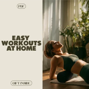 Stronger at Home: A Beginner’s Guide to Easy Workouts Without a Gym | Fitness eBook | Home Workout Guide | Digital Download for Beginners
