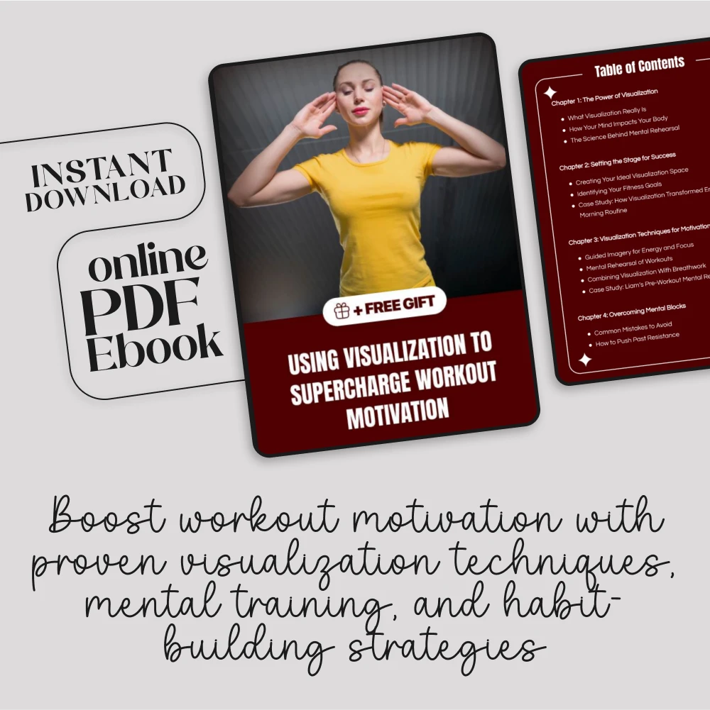 Using Visualization to Supercharge Workout Motivation | Fitness eBook | Digital Download Guide for Athletes, Gym Motivation, Mental Training, Wellness, Self-Discipline & Exercise Success - Image 3