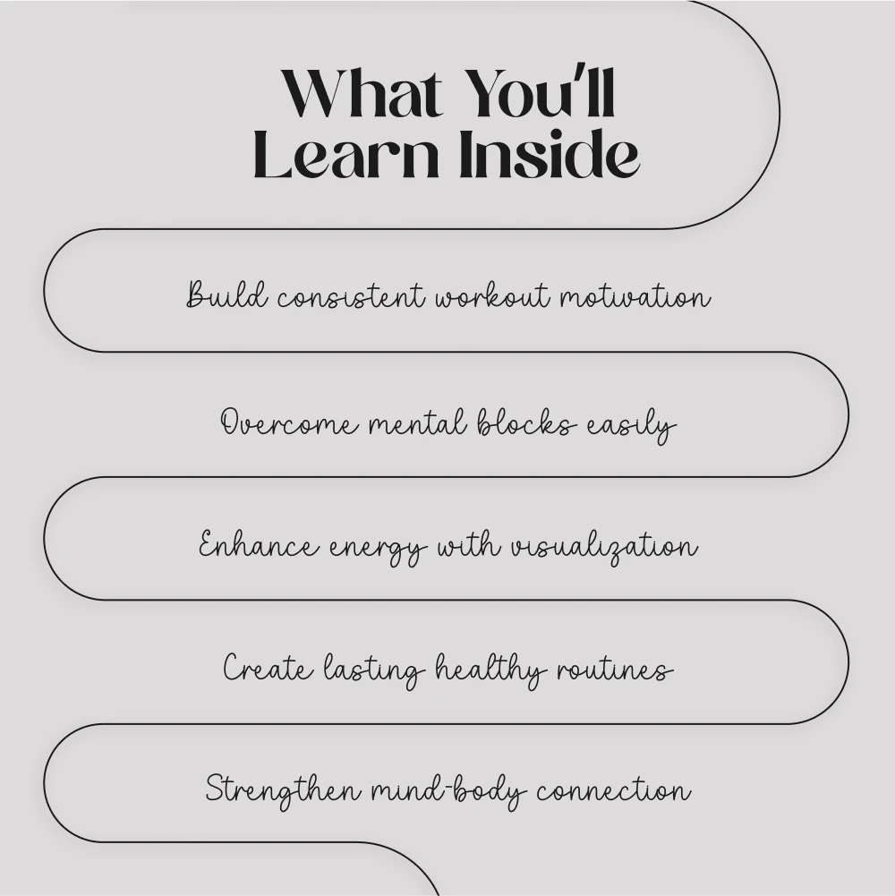 Using Visualization to Supercharge Workout Motivation | Fitness eBook | Digital Download Guide for Athletes, Gym Motivation, Mental Training, Wellness, Self-Discipline & Exercise Success - Image 4