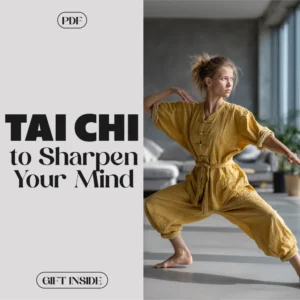 Tai Chi Techniques to Sharpen Your Mind | Focus & Mindfulness eBook for Mental Clarity, Cognitive Health & Stress Relief | Digital Download Guide for Beginners & Wellness Enthusiasts