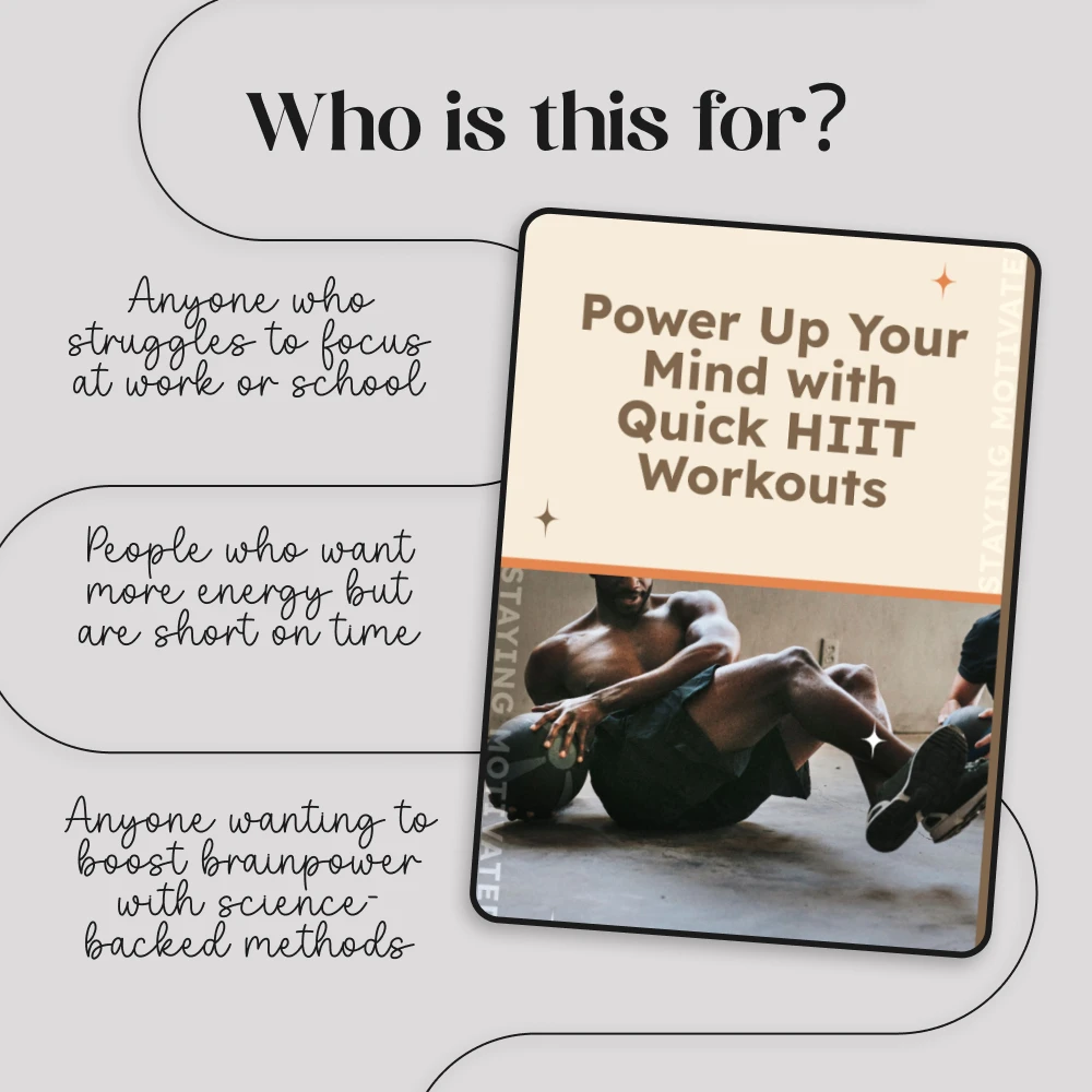 Power Up Your Mind with Quick HIIT Workouts: Digital Guide with Short HIIT Routines to Increase Focus - Image 5