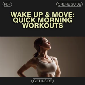 Wake Up & Move: Quick Morning Workouts to Supercharge Your Day | Digital Guide for Short Workouts for Morning Energy Boost