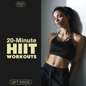 20-Minute HIIT Workouts | Quick & Effective Fitness eBook for Busy People | Digital Download HIIT Workouts You Can Finish in 20 Minutes | Home Fitness Guide